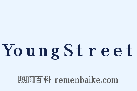 YoungStreet是什么意思的图片